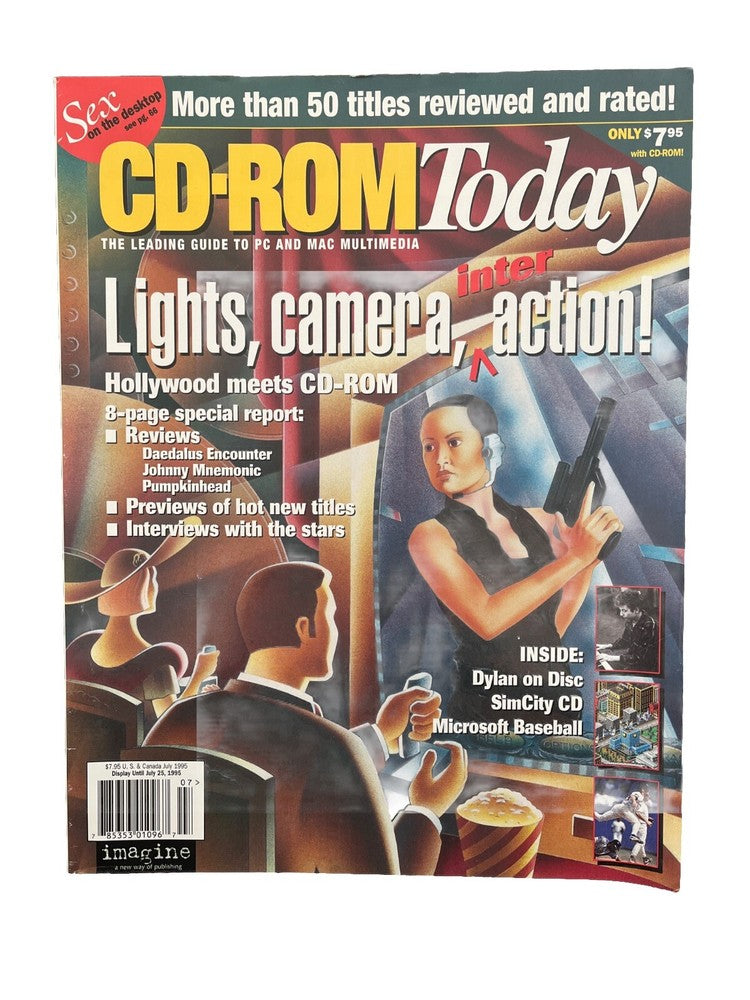 CD-ROM Today PC N Mac Multimedia Magazine Vol.3 No.7 Lights,Camera,inter Action!
