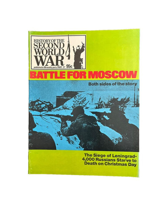 History Of The Second World War Collectable Magazine Part 27 Battle For Moscow