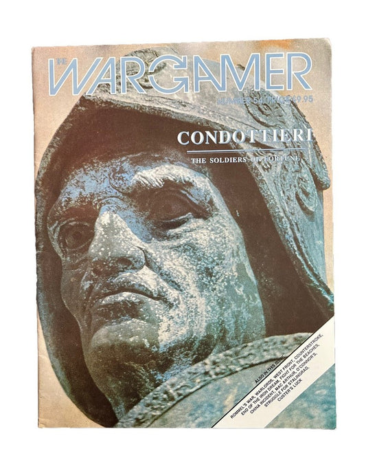 Vintage Military The WARGAMER Magazine #54 Condottieri The Soldiers Of Fortune