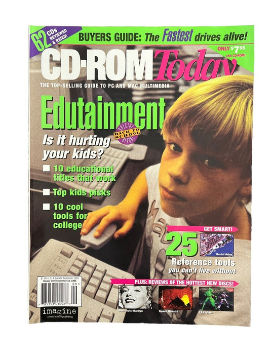 Classic CD-ROM Today PC And Mac Multimedia Magazine Vol.3 No.9 Edutainment