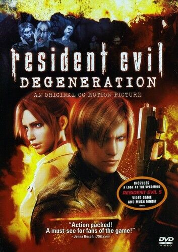 Resident Evil: Degeneration (DVD, 2008)