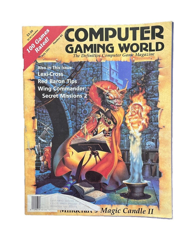 Computer Gaming World Magazine #84 July 1991 Mindcraft’s Magic Candle II