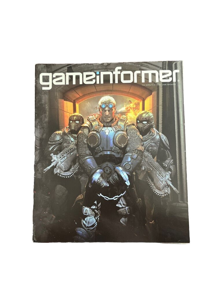 July 2012 Game Informer Vintage Video Game Magazine #231 Gears of War: Judgement