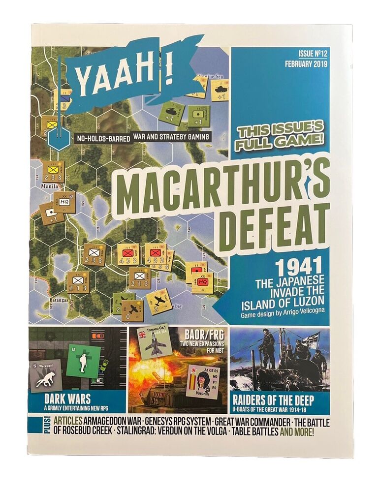 Collectable Yaah! Wargame Magazine #12 Feb 2019 - MacArthur's Defeat