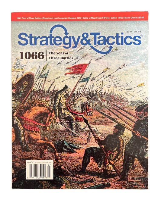 Strategy & Tactics Board Game Magazine #293 - 1066 The Year Of Three Battles