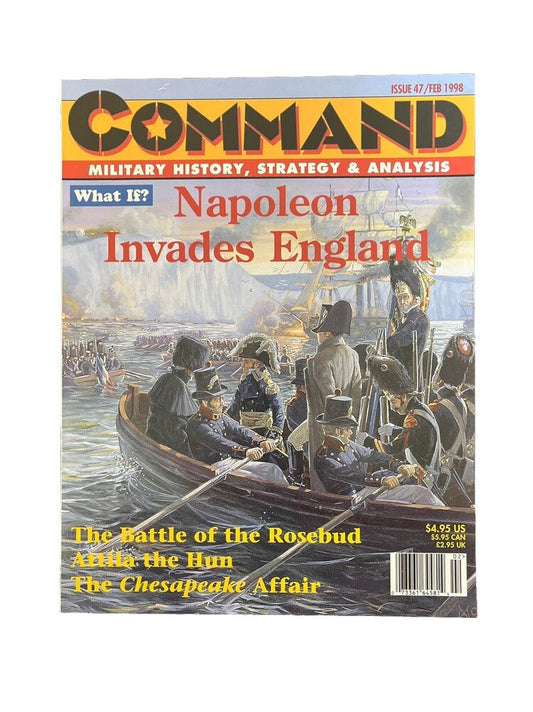 XTR Collectable Command Wargame Magazine #47 Feb 1998 - Napoleon Invades England