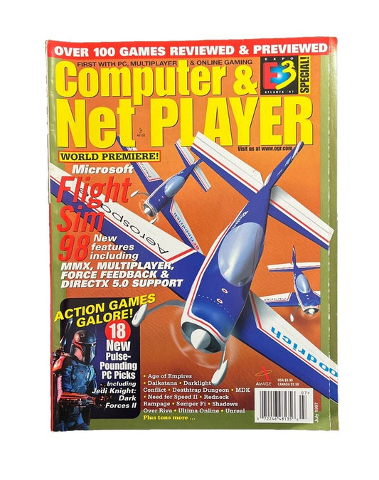 Computer & Net Player PC Gaming Magazine Vol.4 No.2 Microsoft Flight Sim 98