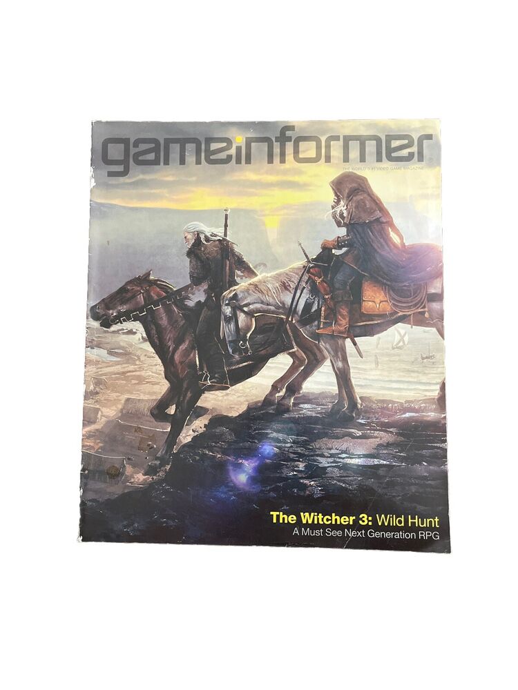 Mar 2013 Game Informer #239 Vintage Video Game Magazine The Witcher 3: Wild Hunt