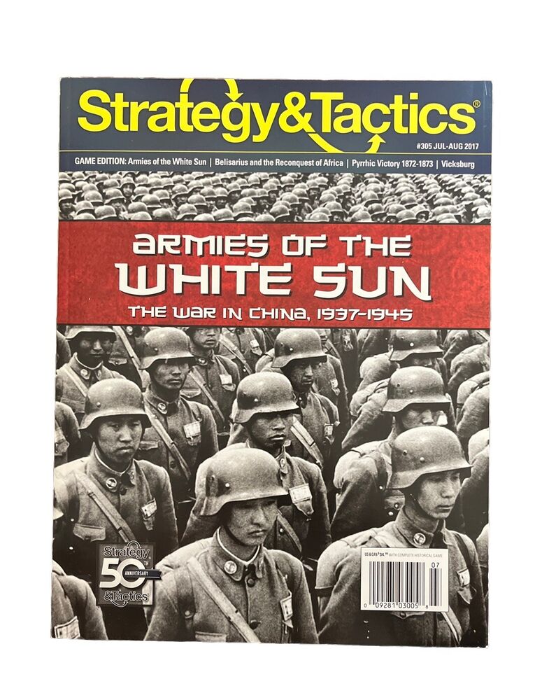 Strategy & Tactics Magazine #305 With History WarGame - Armies Of The White Sun