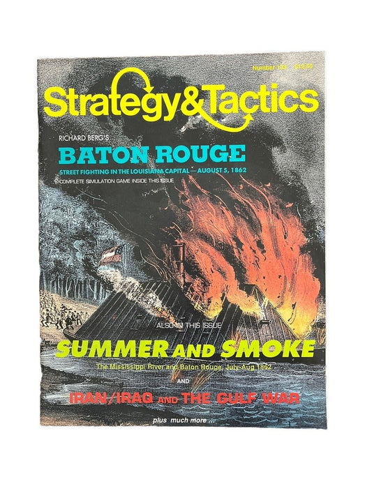 Strategy & Tactics Historical Combat Wargame Magazine #133 1990 Baton Rouge