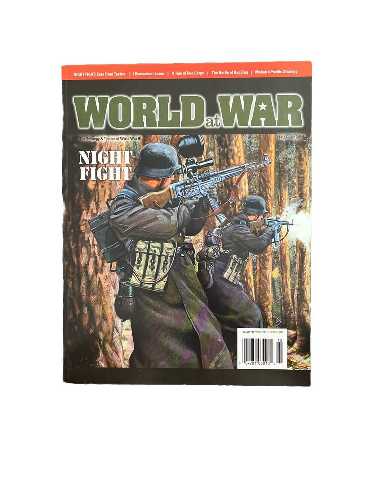 World At War Vintage Magazine With Complete Game-Night Fight #44 Oct-Nov 2015