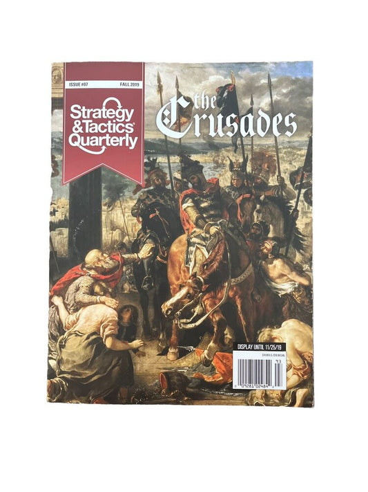 Strategy & Tactics Historical War Game Magazine #7 2019 With The Crusades Map