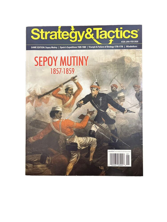 Strategy & Tactics War Game Magazine #320 with Historical Game - Sepoy Mutiny