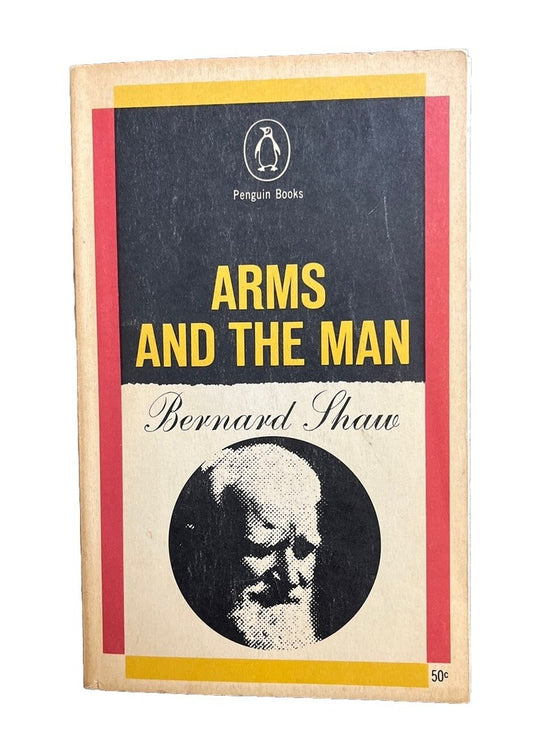 Arms And The Man by Bernard Shaw Penguin Books Vintage Collectable Antique Book