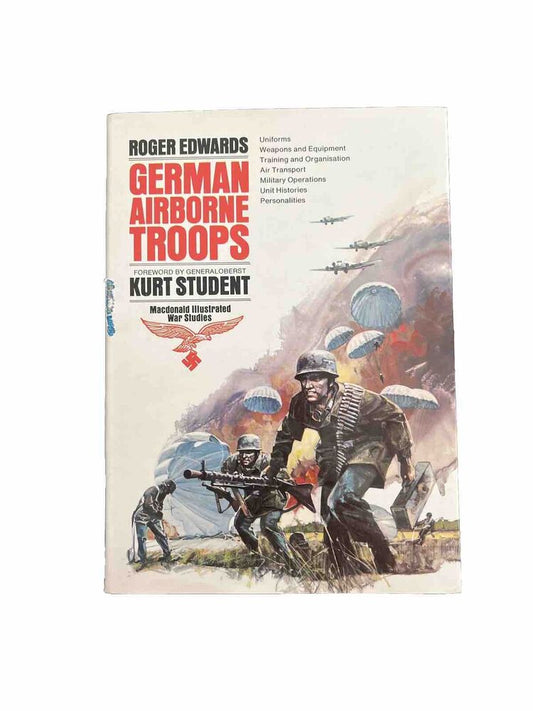 German Airborne Troops by Roger Edwards (1974, Hardcover)