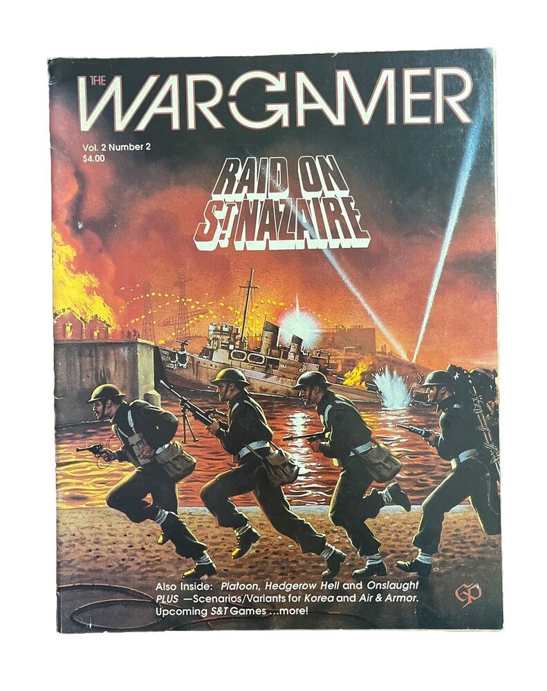 Historical Vintage The Wargamer Magazine Vol 2 #2 - Raid On Stnazaire