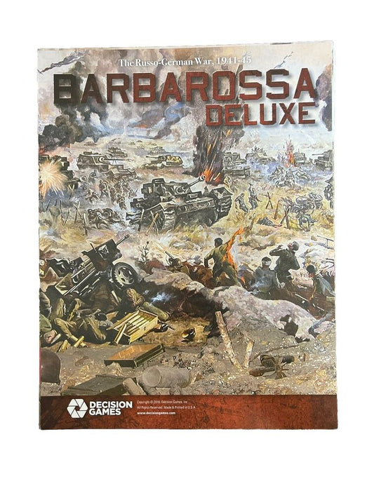 Decision Games Historical Wargame Barbarossa Deluxe The Russo-German War 1941-45