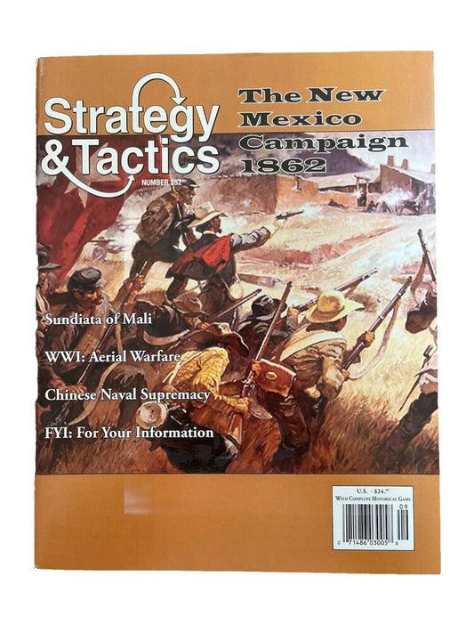 Strategy & Tactics Magazine #252 With Board Game - The New Mexico Campaign 1862