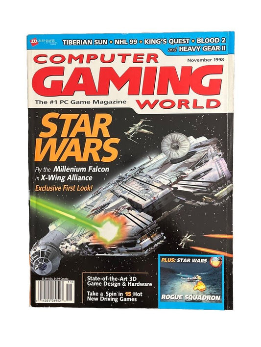 Collectable Computer Gaming World Magazine #172 November 1998 - Star Wars