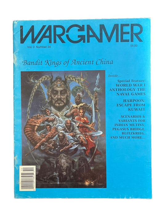 Vintage WARGAMER Magazine VOL.2 #24 Dec-Jan 90-91 Bandit Kings Of Ancient China