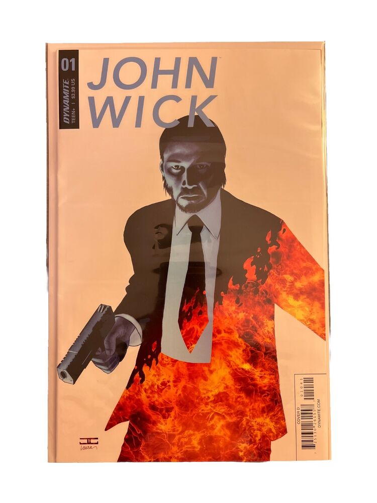 Collectable Comic Book John Wick #1 (2017) Dynamite Variant Cover D Rare