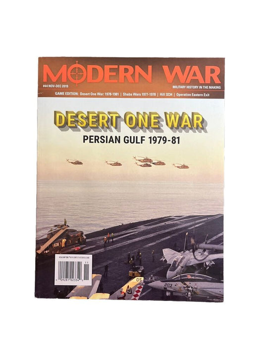 MODERN WAR Magazine #44 With Historical Game - Desert One War Persian Gulf 1979