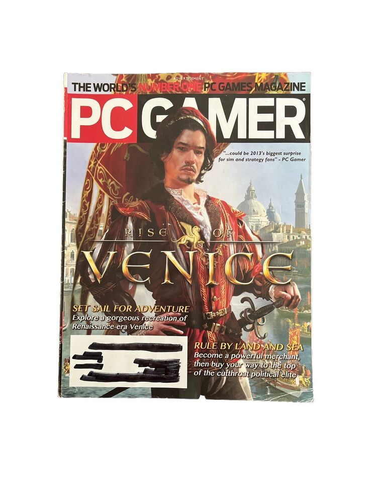 Rise Of Venice PC Gamer #246 DECEMBER 2013 Computer video game magazine