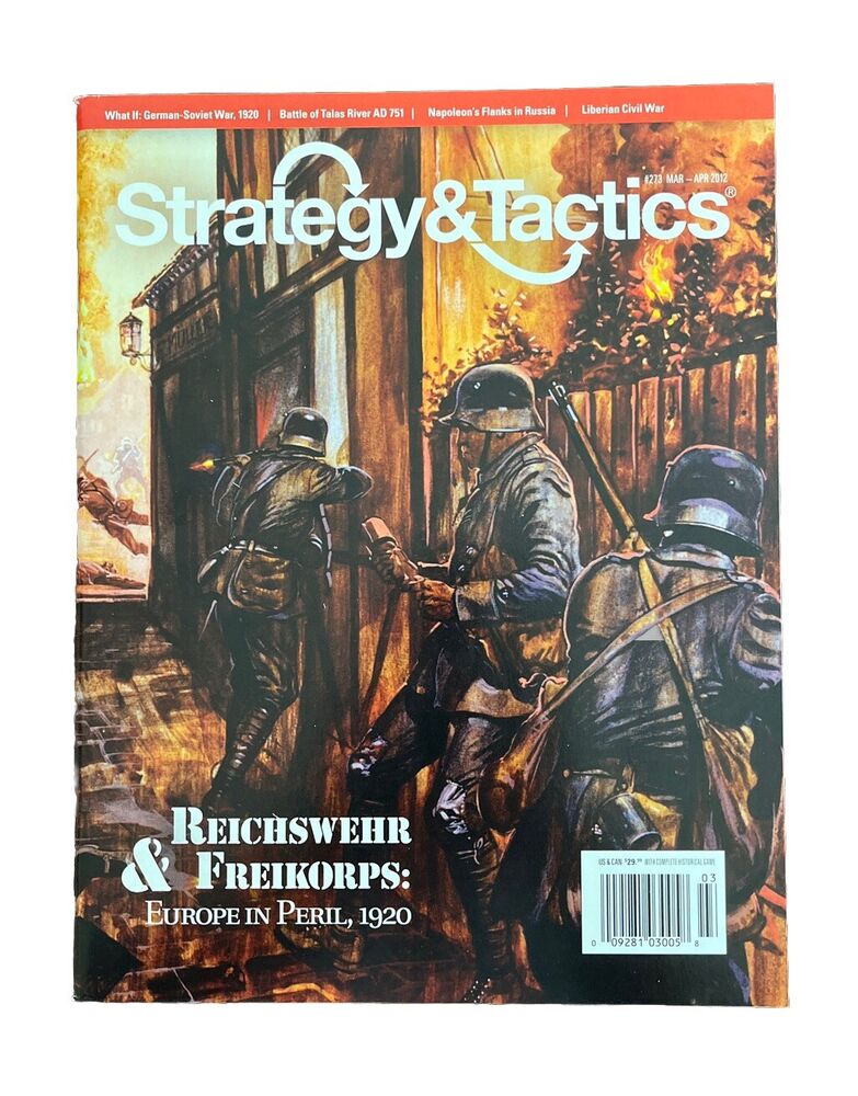 Strategy & Tactics Mag #273 N Wargame - Reichswehr & Freikorps: Europe In Peril