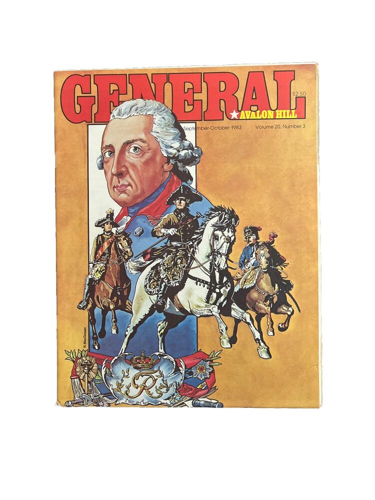 Avalon Hill General Game Player Magazine Vol 20 #3 - Frederick the Great