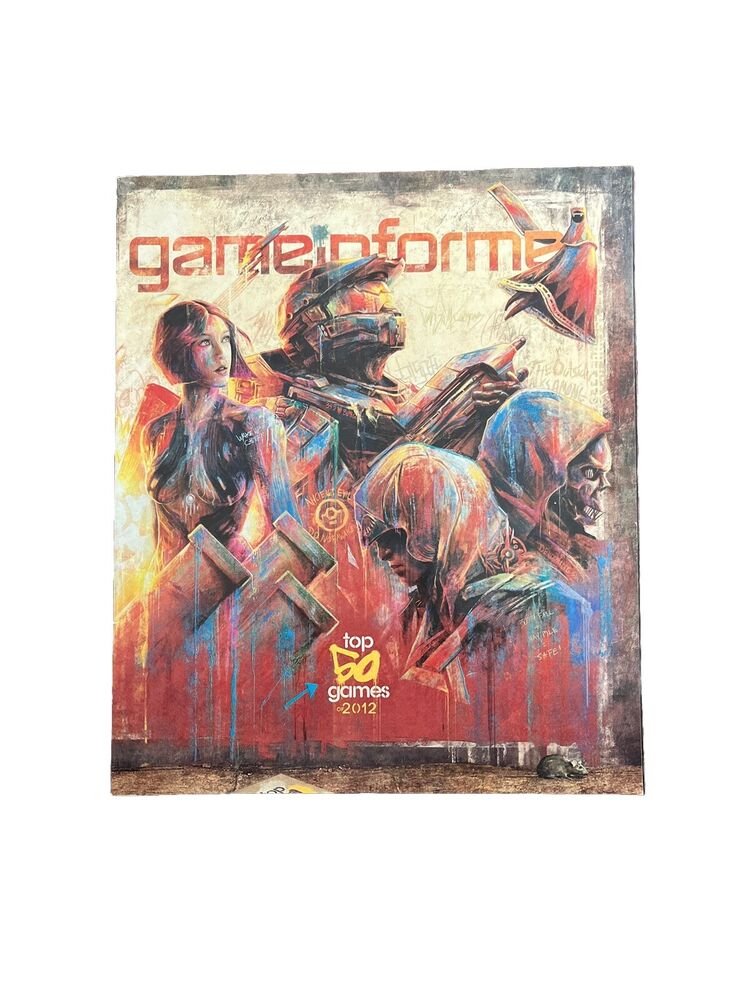 January 2013 Game Informer #237 Video Game Magazine Top 50 Games of 2012