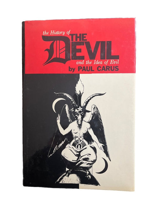Collectable Vintage Book The History Of The Devil and the Idea of Evil