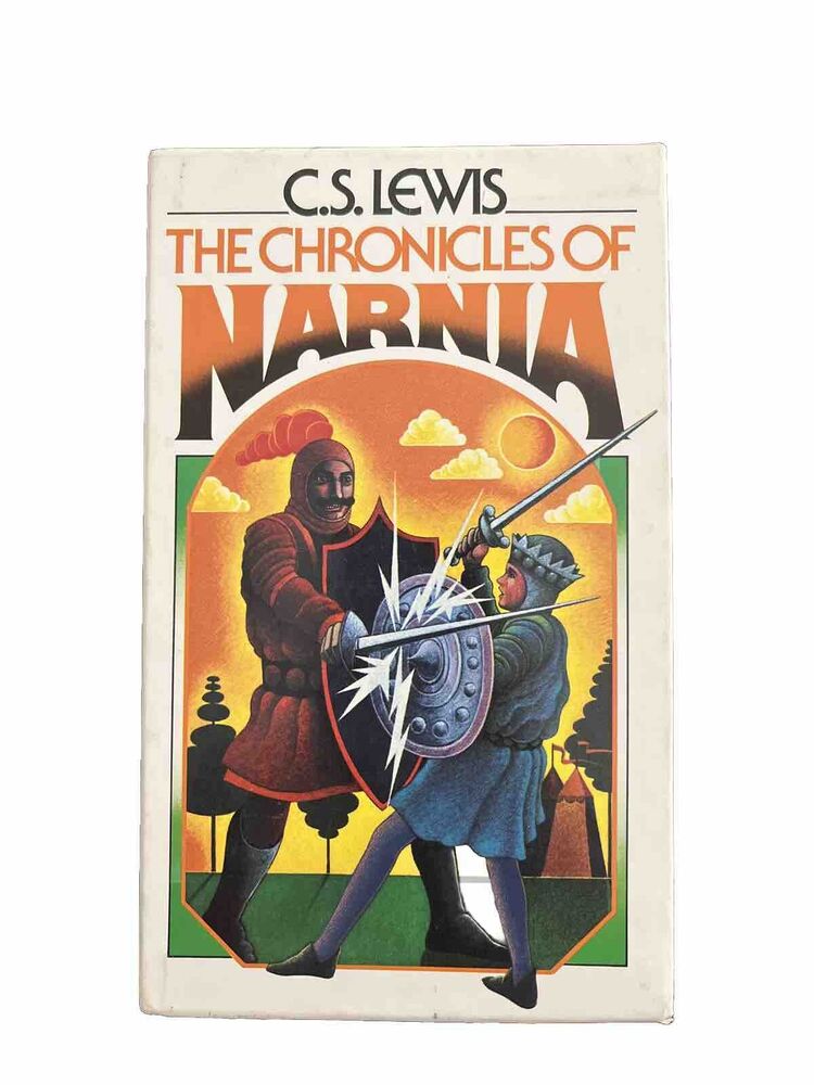 The Chronicles Of Narnia Book Set 1-7 CS Lewis Vintage 1970