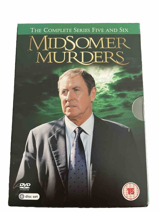 Midsomer Murders: The Complete Series Five and Six (DVD) Jane Wymark (UK IMPORT)