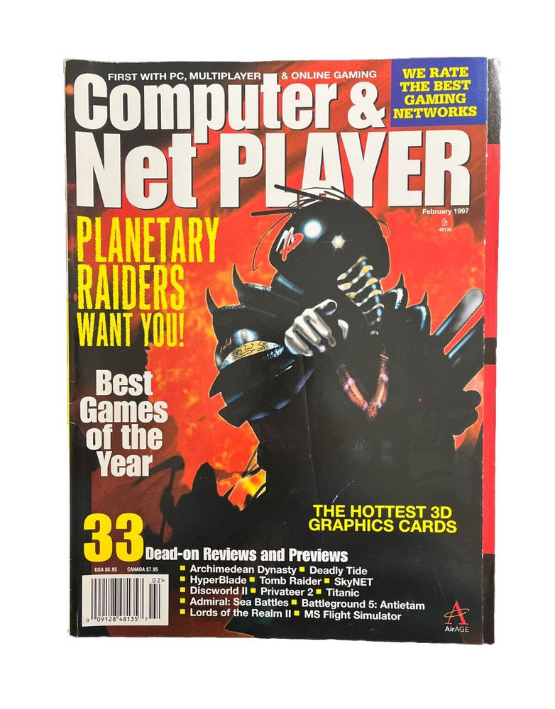 Computer & Net Player PC Gaming Magazine Vol.3 No.9 Planetary Raiders Want You!