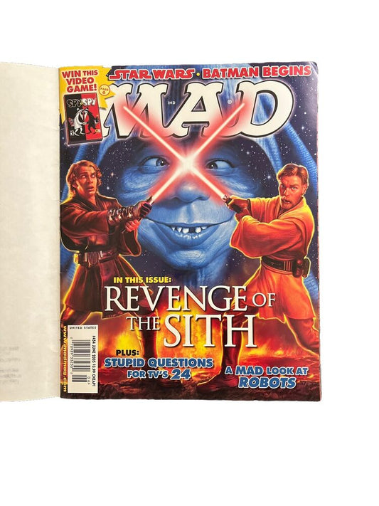 MAD Magazine #454 June 2005 Revenge Of The Sith Star Wars Alfred E Neuman