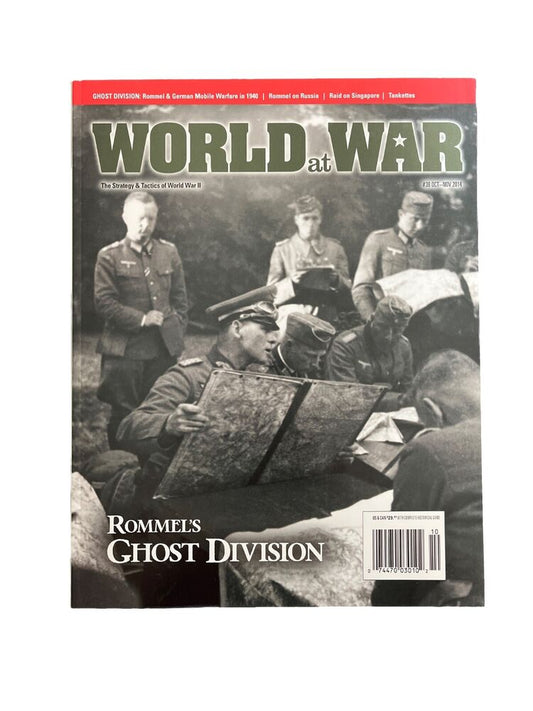 World At War Magazine #38 With History Board Game - Rommel’s Ghost Division