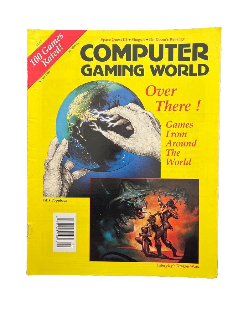 Computer Gaming World Magazine #62 EA’s Populous / Interplay’s Dragon Wars