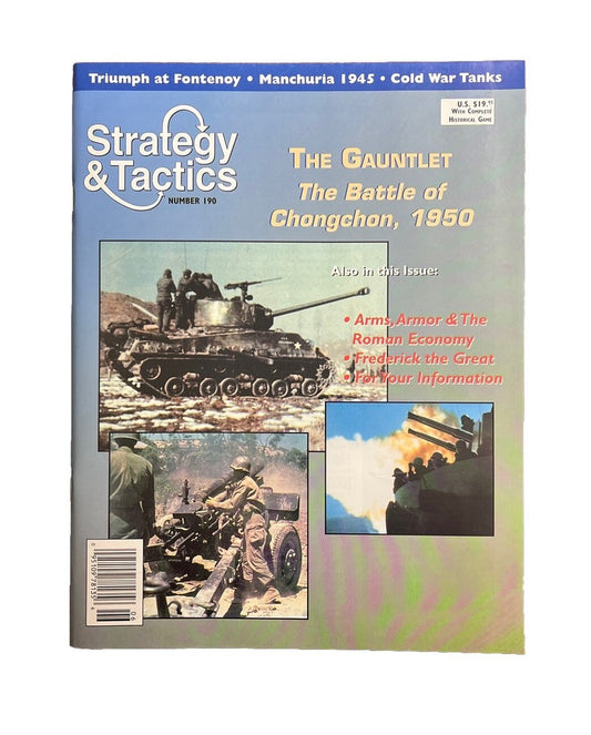 Strategy&Tactics Wargame Magazine #190 The Gauntlet The Battle Of Chongchon 1950