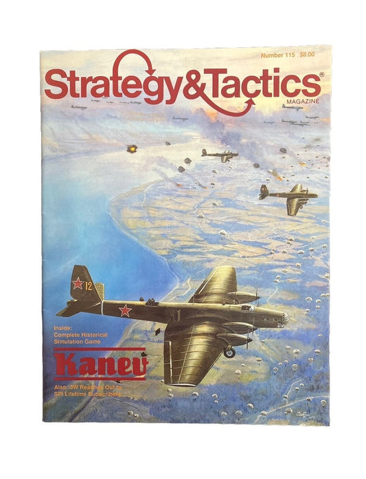 Vintage Strategy & Tactics Historical Wargame Magazine #115 Kanev