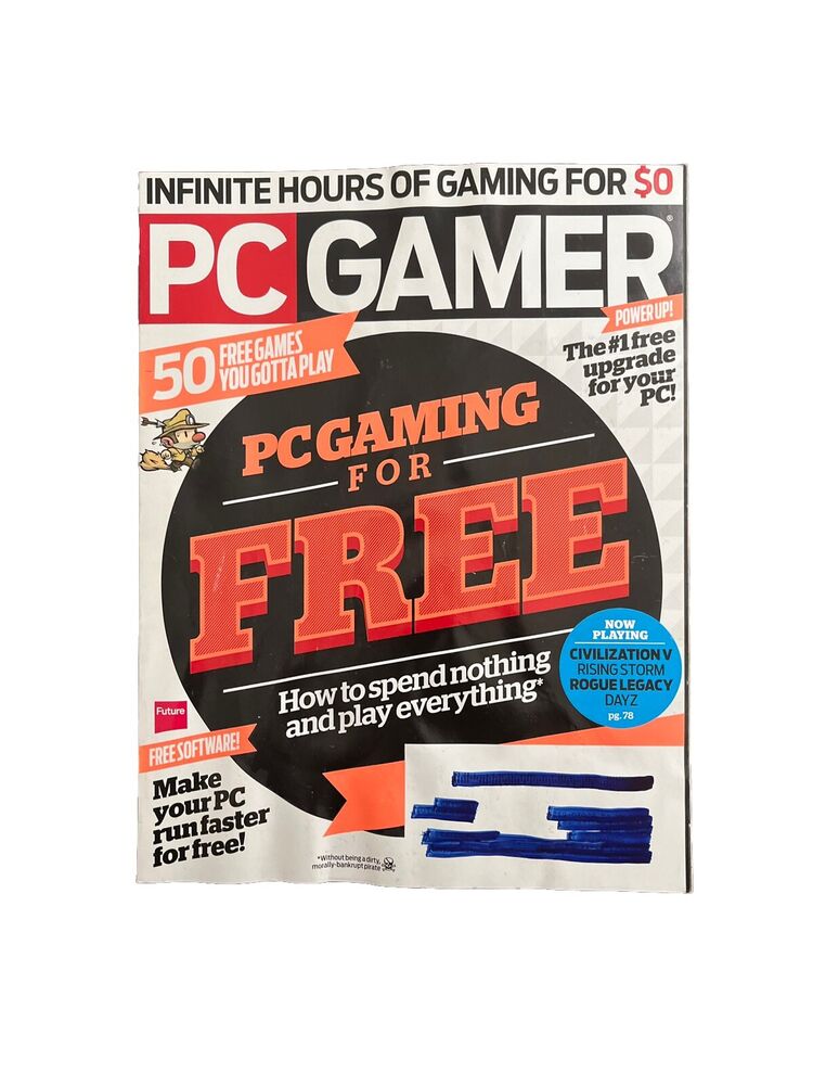 OCTOBER 2013 PC GAMER video game magazine - PC GAMING FOR FREE #244