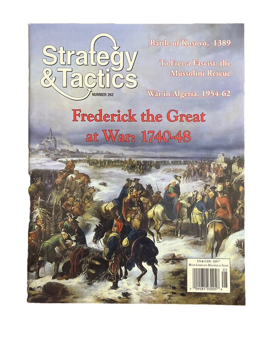 Strategy & Tactics Magazine #262 And Board Game - Frederick The Great At War