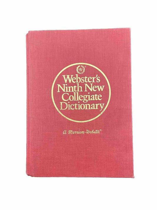 Webster's Ninth New Collegiate Dictionary, Merriam-Webster (1991 Cloth Hardcover