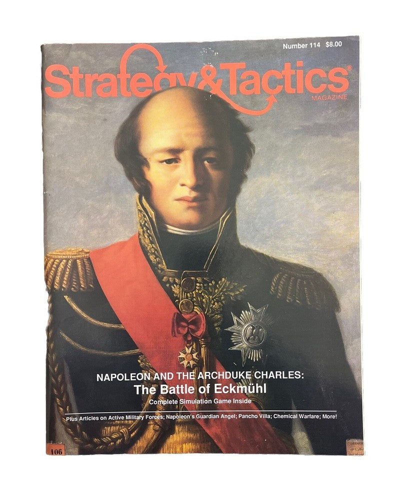 Strategy & Tactics Historical Wargame Magazine #114 The Battle Of Eckmuhl