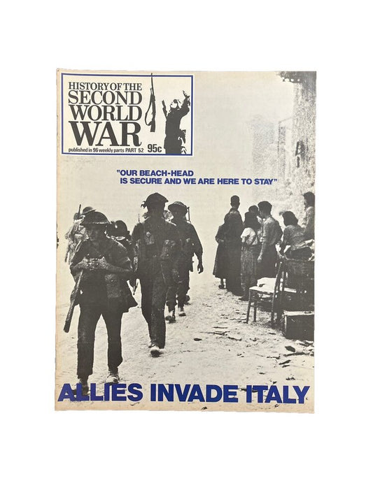 History of the Second World War Magazine Part 52 1974 - Allies Invade Italy