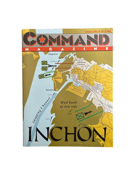 XTR Vintage Collectable Command Wargame Magazine #9 Mar-Apr 1991 - Inchon