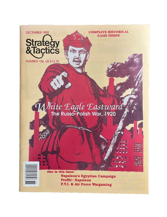 Strategy & Tactics Magazine #156 With Historical Board Game WHITE EAGLE EASTWARD