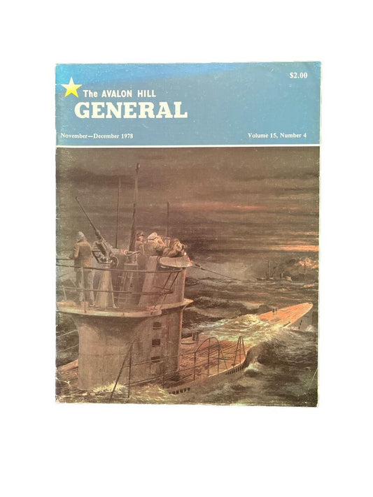 The Avalon Hill General Vintage Magazine Vol. 15 #4 - Strategic Submarine