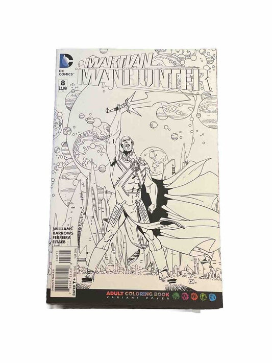 Martian Manhunter #8 DC Comics Coloring Book Variant VF/NM