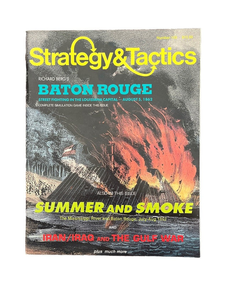 Strategy & Tactics Tabletop Wargame Magazine #133 Richard Berg’s Baton Rouge