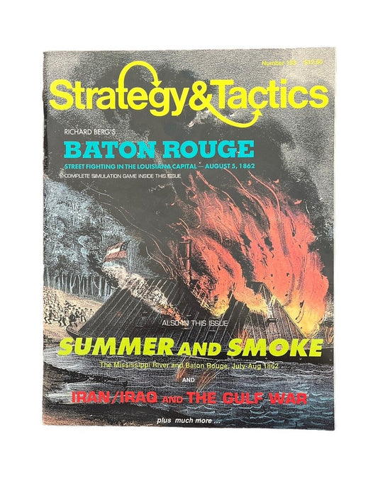 Strategy & Tactics Tabletop Wargame Magazine #133 Richard Berg’s Baton Rouge